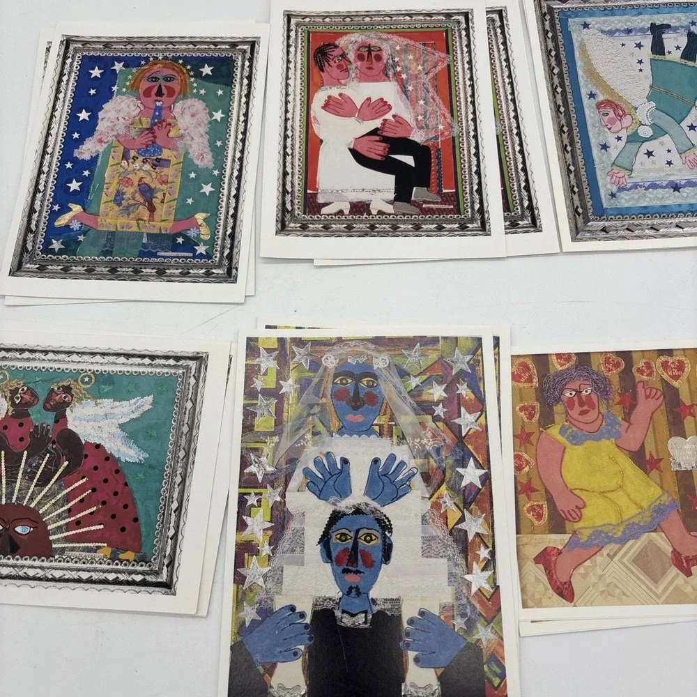 Rodolfo Morales Set Of 12 Blank Note Cards Made In Oaxaca Mexico Artistic
